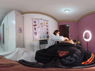 Nurse Attends to Patient with Priapism