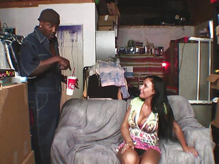 Interracial sex with Bella Blaze a slut with two provocative
