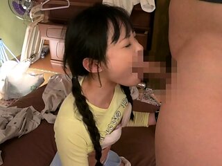 Japanese teen uses toys to pleasure pussy