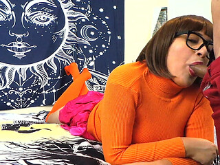 Velma Sucks off a Stranger