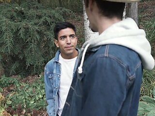 Making out with the Latino before banging him in the shed