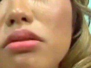 Asian Lana Croft in double penetration with black cocks in interracial sex