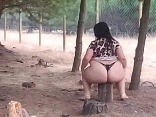 Recoping Woods Sexy Stepmom Outdoors