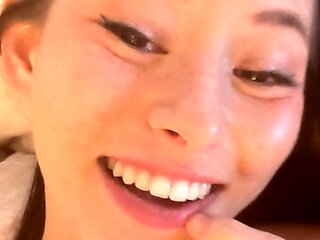 Pretty Japanese teen solo masturbation Uncensored