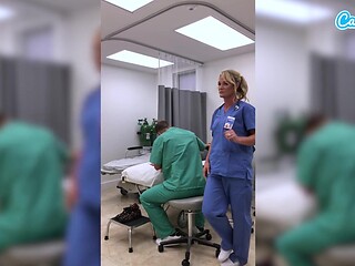 Fit MILF Nurse Gets Fired for Masturbating at Work