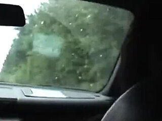 XXL Love Hitchhiker Gets Rough Outdoor Anal & Blowjob from German Couple - Big Tits MILF Sandy226