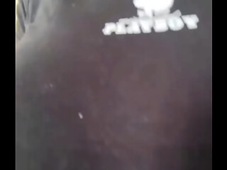 My stepsister showed me her big boobs
