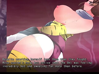 Yume-Same: Oni Girl Defeat Scene