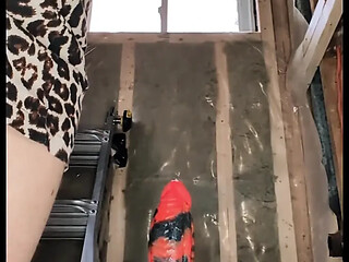 MILF takes big toy for a spin
