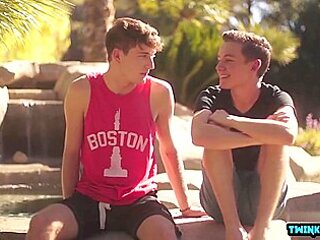 Steaming Youngsters No Condom And Spunk In Donk