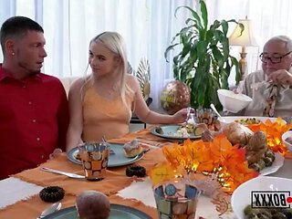 Fucked My Step Aunt And Step Cousin 1 By 1 While They Eating: Big Tits, Big Ass  Blowjob Porn