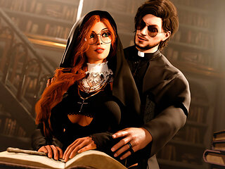 Stepsisters in Sin Gameplay Part 5 - Lust Gets Closer to Esther