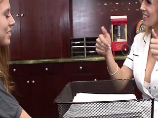 Tanya Tate and Stormie White's Intimate Erotic Massage with Pussy Licking and Big Natural Tits