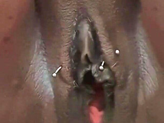 Plus Size Naked Hooded Ebony Submissive
