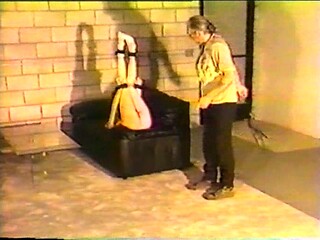 Brunettes bdsm solo spank