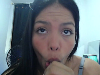My First Show in Front of the Webcam - Undressing for You