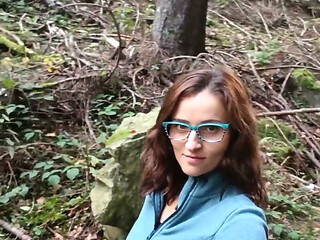 Masturbation in Forest