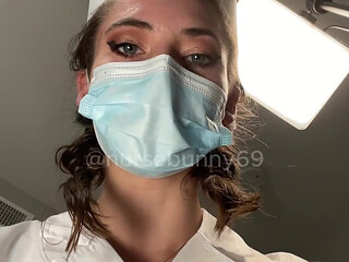 POV Dental Cleaning and Cavity Fillings with Shoeplay in High Heels