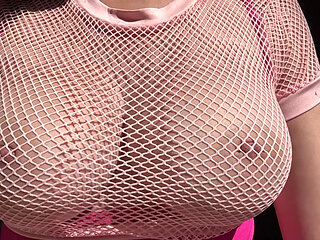 Italian Big Tits Milf Artemisia Love Showing her horny big tits outdoor and making them bounce