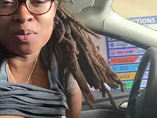 Cory Chase's carwash solo playtime and breastfeeding