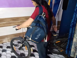 My Stepsister Came Home Early From College to Fuck Me.