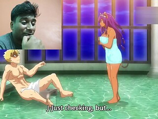 Uncensored anime tits and creampie fun