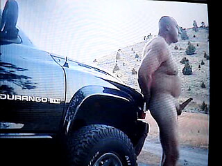 Naked and hard cock at the lake.