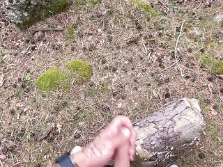 Harry_jen  Outdoor Gay Masturbating and Cumming