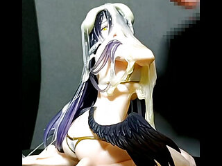 Man ejaculating 34 times with anime doll (mosaic added)