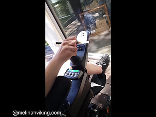On Set - Erotic Smoking Outdoors