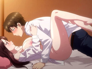 Pussy Licking and Huge Creampie for Hairy Pussy (Hentai Anime)