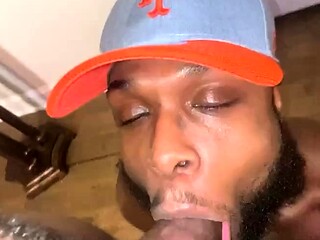 Black gay joins three white gays for a sex party of gay sex