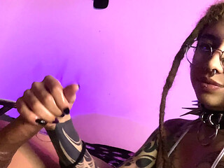 I fuck my stepbrother and he can't help but cum in my big ass