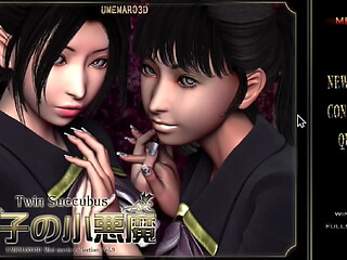 She gave some nice Blowjobs (Twin Succubus) Ep 14