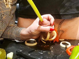 CBT. Extreme Dick and Urethral Torment in the Kitchen! Cooking Cock 2. Episode 23. Full.