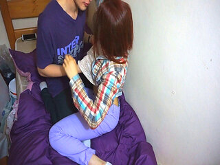 I Fucked My College Mate - We Didn't Pass the Exam