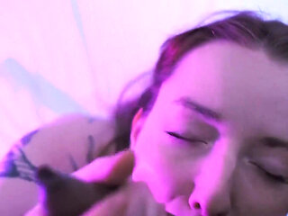 Marianna Mars POV Cock Sucking During a Photoshoot