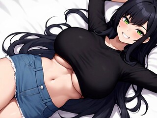 Anime, big-boobs-3d, 3d