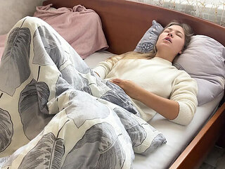 Stacy_via Morning Masturbation Loud Orgasm Caressing Tight Pussy Solo Female Masturbation