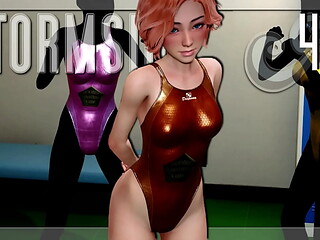 STORMSIDE #47 &bull_ A sexy redhead with a stunning body...yes!
