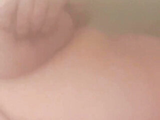 BBW Plays in the Shower