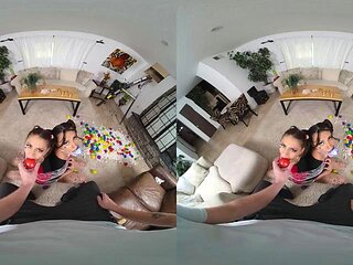 Anal VR Threesome