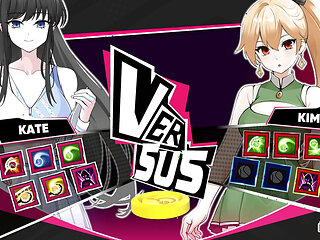 Ep15: Hentai Scenes with Kim, Bridget and Sania - Academy Love Saga: Tennis Angels Ex