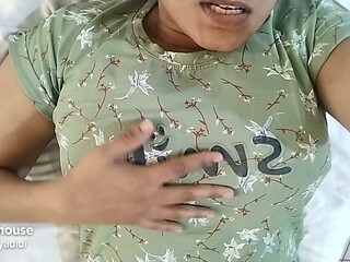 Stepsister Fingering Her Pussy Caught by Stepbrother, Then Fucked Her Quick, Hindi Audio