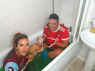 Maisie Lewis & Naughty Girl V Take a Gunge Bath