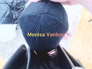 Mistress Monisa Vanboc Pounds Submissive Shemale Bottom Slave