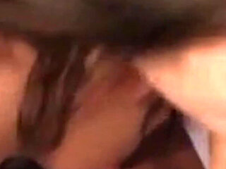 Skinny Brunette Gives Her First Gloryhole