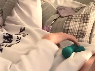 Step Sis Gets Her Toy Back and Uses It to Cum