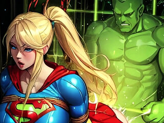Spicy Toons: Kara Vs the Kryptonite Krew