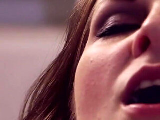 Sensual fingering on the table